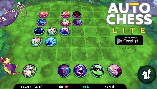 Auto Chess Mobile: Đấu trường cờ tự động căng thẳng